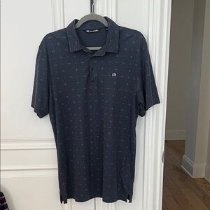Travis Mathew Dark Gray Polo Shirt